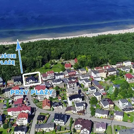 Privatunterkunft Przy Plazy Karwia